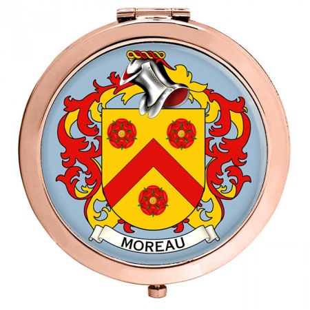 Moreau (France) Coat of Arms Compact Mirror