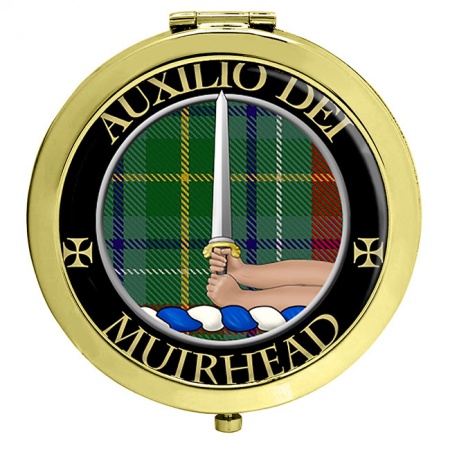Muirhead Scottish Clan Crest Compact Mirror
