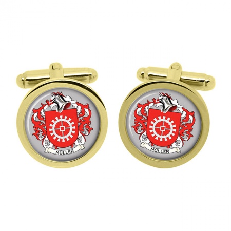 Müller (Germany) Coat of Arms Cufflinks