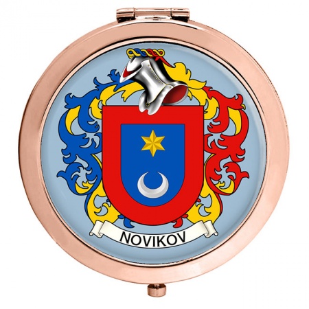 Novikov (Russia) Coat of Arms Compact Mirror