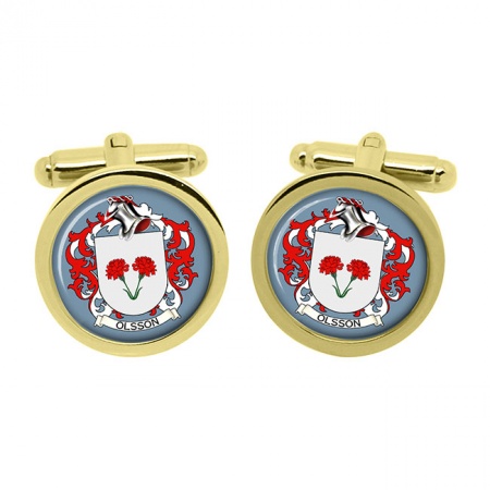 Olsson (Sweden) Coat of Arms Cufflinks