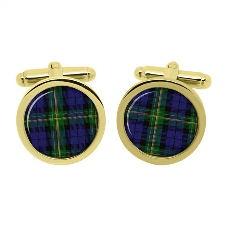 Paterson Scottish Tartan Cufflinks in Box