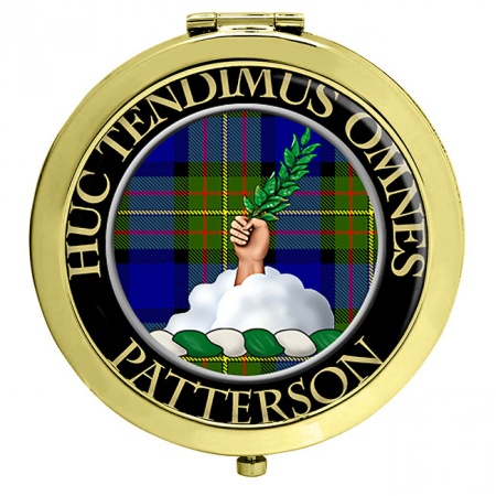 Patterson Scottish Clan Crest Compact Mirror