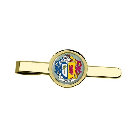 Perez (Spain) Coat of Arms Tie Clip