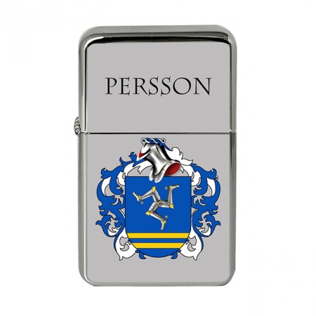 Persson (Sweden) Coat of Arms Flip Top Lighter