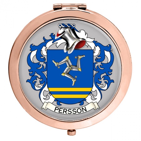 Persson (Sweden) Coat of Arms Compact Mirror