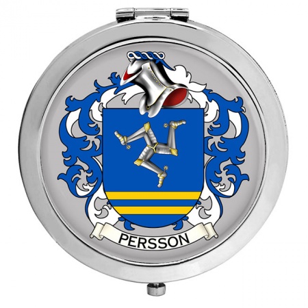 Persson (Sweden) Coat of Arms Compact Mirror