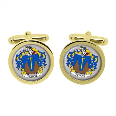 Petrov (Russia) Coat of Arms Cufflinks