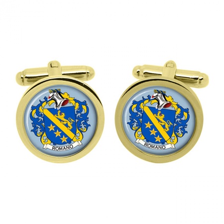 Romano (Italy) Coat of Arms Cufflinks