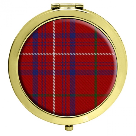 Rose Scottish Tartan Compact Mirror