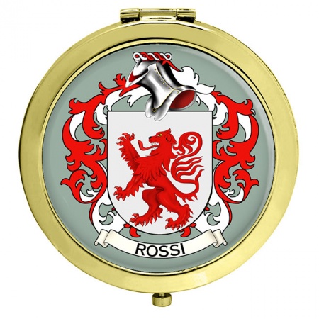 Rossi (Italy) Coat of Arms Compact Mirror