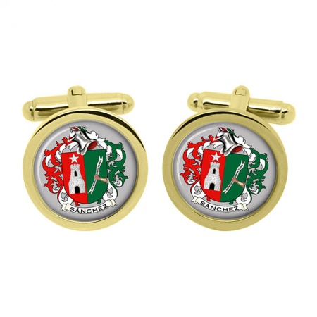 Sanchez (Spain) Coat of Arms Cufflinks