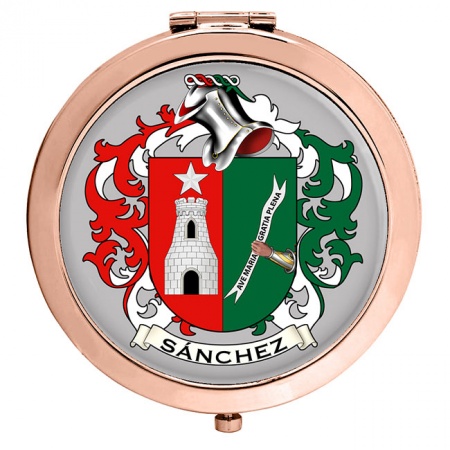 Sanchez (Spain) Coat of Arms Compact Mirror