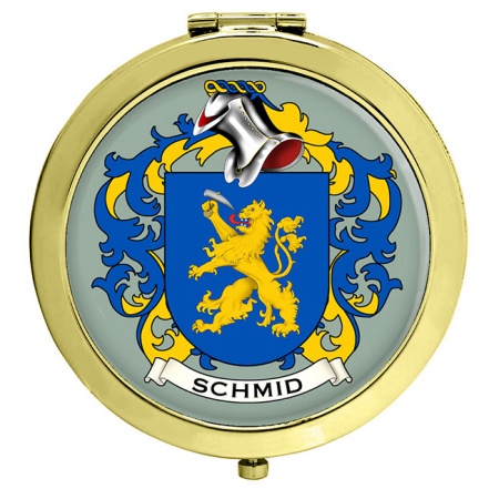 Schmid (Swiss) Coat of Arms Compact Mirror