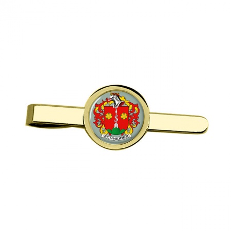 Schneider (Swiss) Coat of Arms Tie Clip