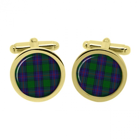 Shaw Scottish Tartan Cufflinks in Box