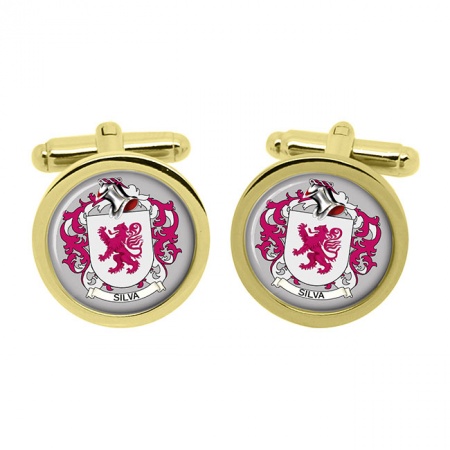 Silva (Portugal) Coat of Arms Cufflinks