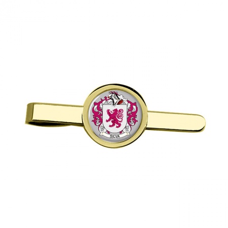 Silva (Portugal) Coat of Arms Tie Clip