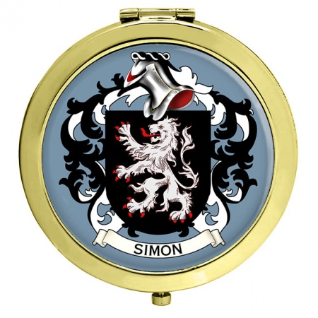 Simon (France) Coat of Arms Compact Mirror