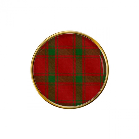 MacDonald of Sleat Scottish Tartan Pin Badge