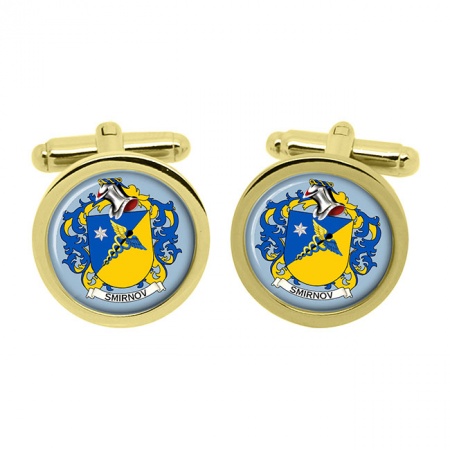 Smirnov (Russia) Coat of Arms Cufflinks