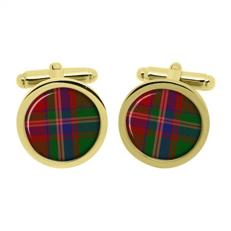 Somerville Scottish Tartan Cufflinks in Box