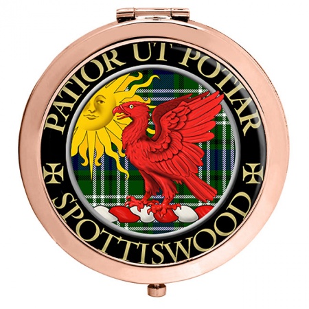 Spottiswood Scottish Clan Crest Compact Mirror