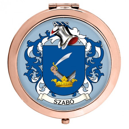 Szabó (Hungary) Coat of Arms Compact Mirror