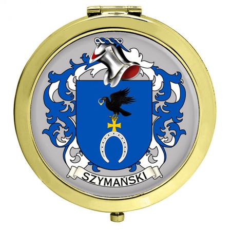 Szymański (Poland) Coat of Arms Compact Mirror