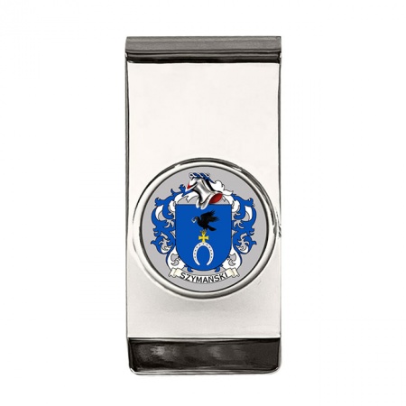 Szymański (Poland) Coat of Arms Money Clip