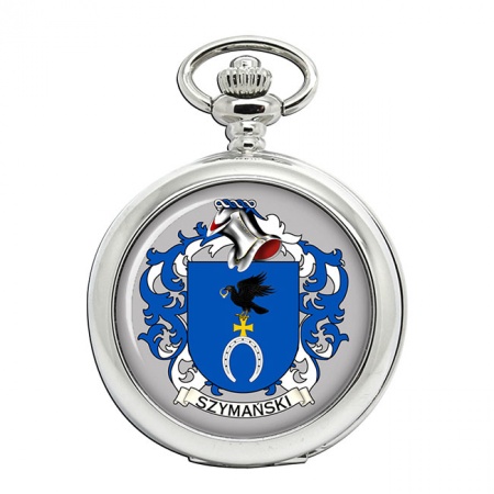 Szymański (Poland) Coat of Arms Pocket Watch