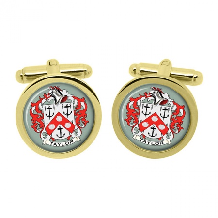 Taylor (England) Coat of Arms Cufflinks