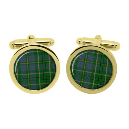 Taylor Scottish Tartan Cufflinks in Box