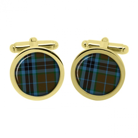 Thompson Scottish Tartan Cufflinks in Box