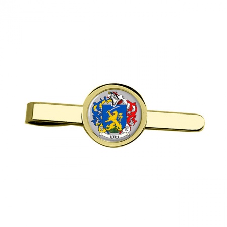 Tóth (Hungary) Coat of Arms Tie Clip