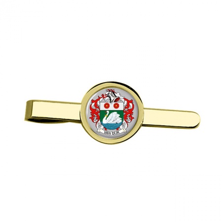 van Dijk (Netherlands) Coat of Arms Tie Clip