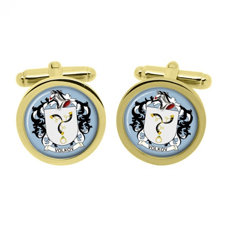 Volkov (Russia) Coat of Arms Cufflinks