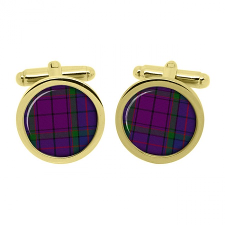 Wardlaw Scottish Tartan Cufflinks in Box