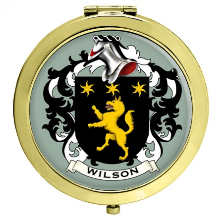 Wilson (England) Coat of Arms Compact Mirror