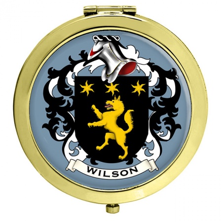 Wilson (Scotland) Coat of Arms Compact Mirror