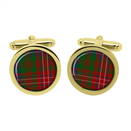 Wilson Scottish Tartan Cufflinks in Box