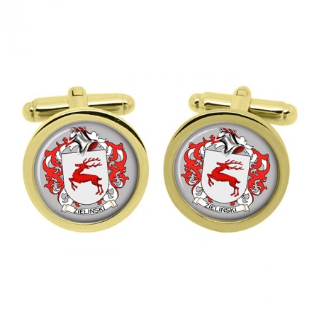 Zieliński (Poland) Coat of Arms Cufflinks