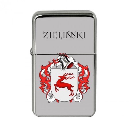 Zieliński (Poland) Coat of Arms Flip Top Lighter