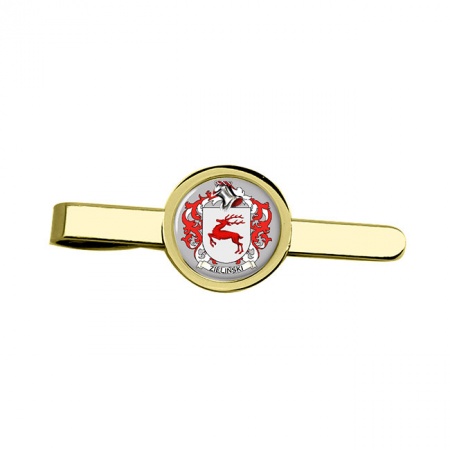 Zieliński (Poland) Coat of Arms Tie Clip